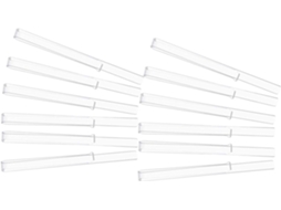 Conjunto Galpada com 6 pares de pinos para partituras, suportes resistentes para instrumentos, acessórios práticos