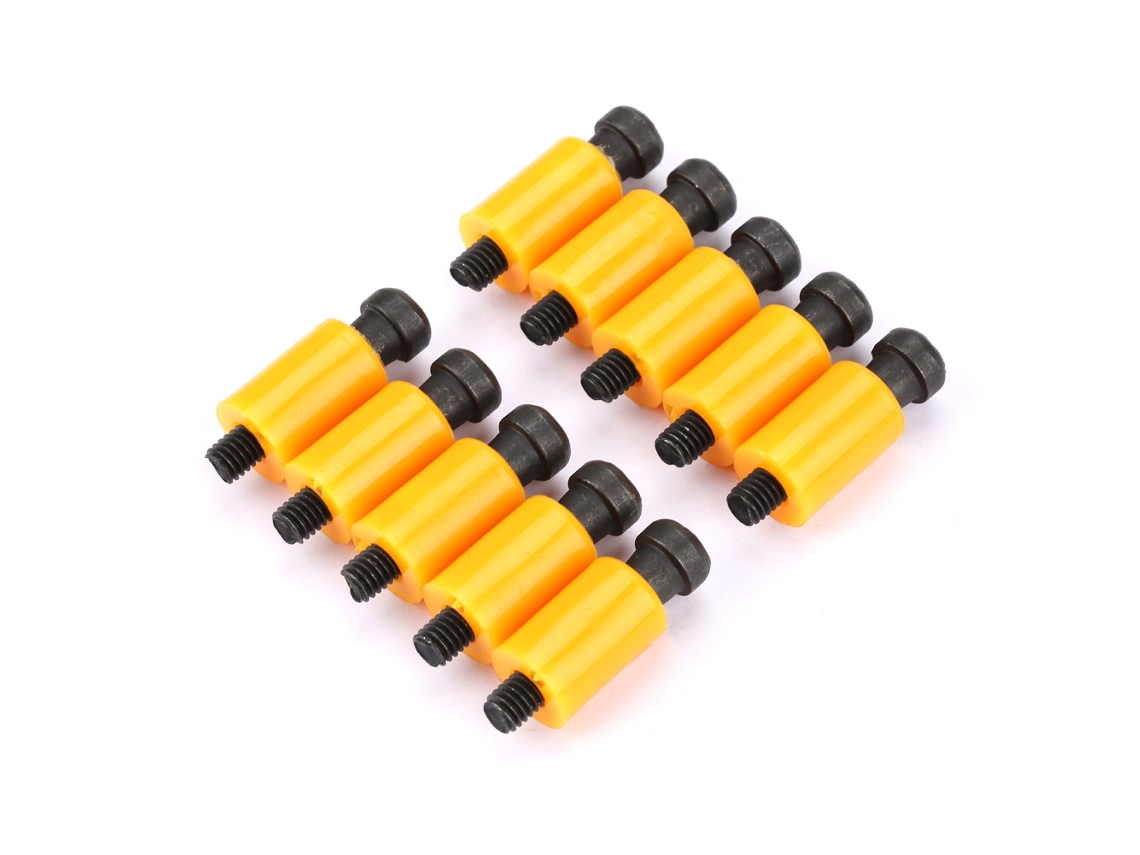 Kit De Parafusos E Porcas Hexagonais Com Bloqueio De Nylon - Laxiscreed