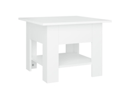 Mesa de centro VIDAXL Branco Madeira processada (55x55x42 cm)
