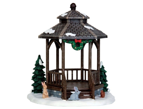 Gazebo De Inverno Cod 43084 Vila Presépio Nordico Natal Lemax