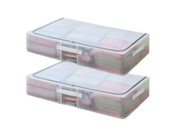 Sacos De Armazenamento Dobráveis De 30l Para Roupas E Roupa De Cama Pacote Com 2