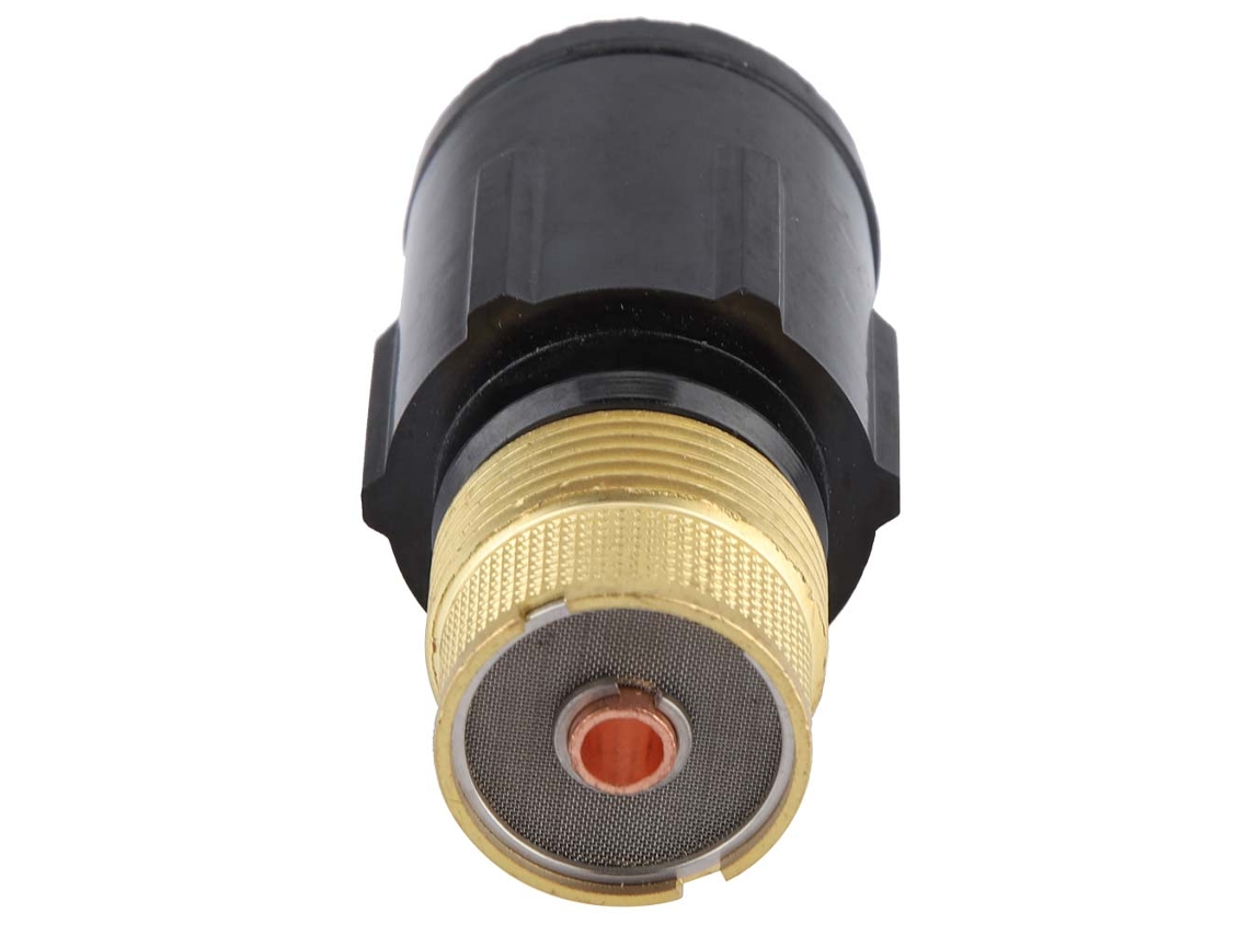 Corpo de fixação de lente de gás TIG grande 49v27 3/16'' para eletrodo de cobre eletrolítico WP-27 E H62
