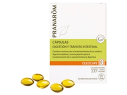 Pranarom Oleocaps 3 Digestion and Intestinal Transit 30