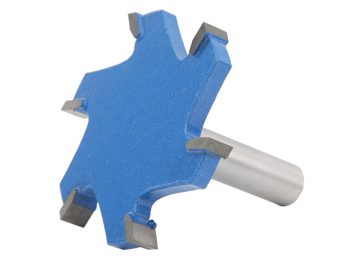 Laxiscreed Serra De Corte Em Madeira Com Diâmetro De 12mm E 6 Dentes T-shaped Para Esquadria E Fresagem