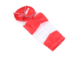 Indicador de Vento Vermelho 100cm de Poliéster