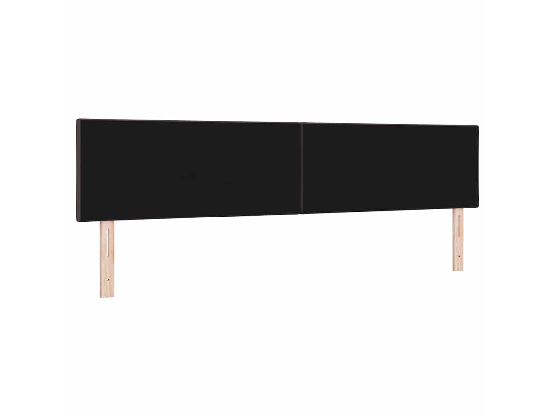 Cabeceira | Painel De Cama Marrom Escuro 200 Cm Tecido