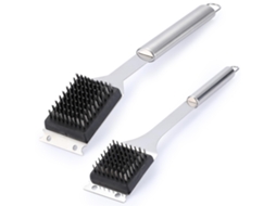 Escova 3 em 1 para grelha, aço inox, 18 polegadas AQUAFORGE
