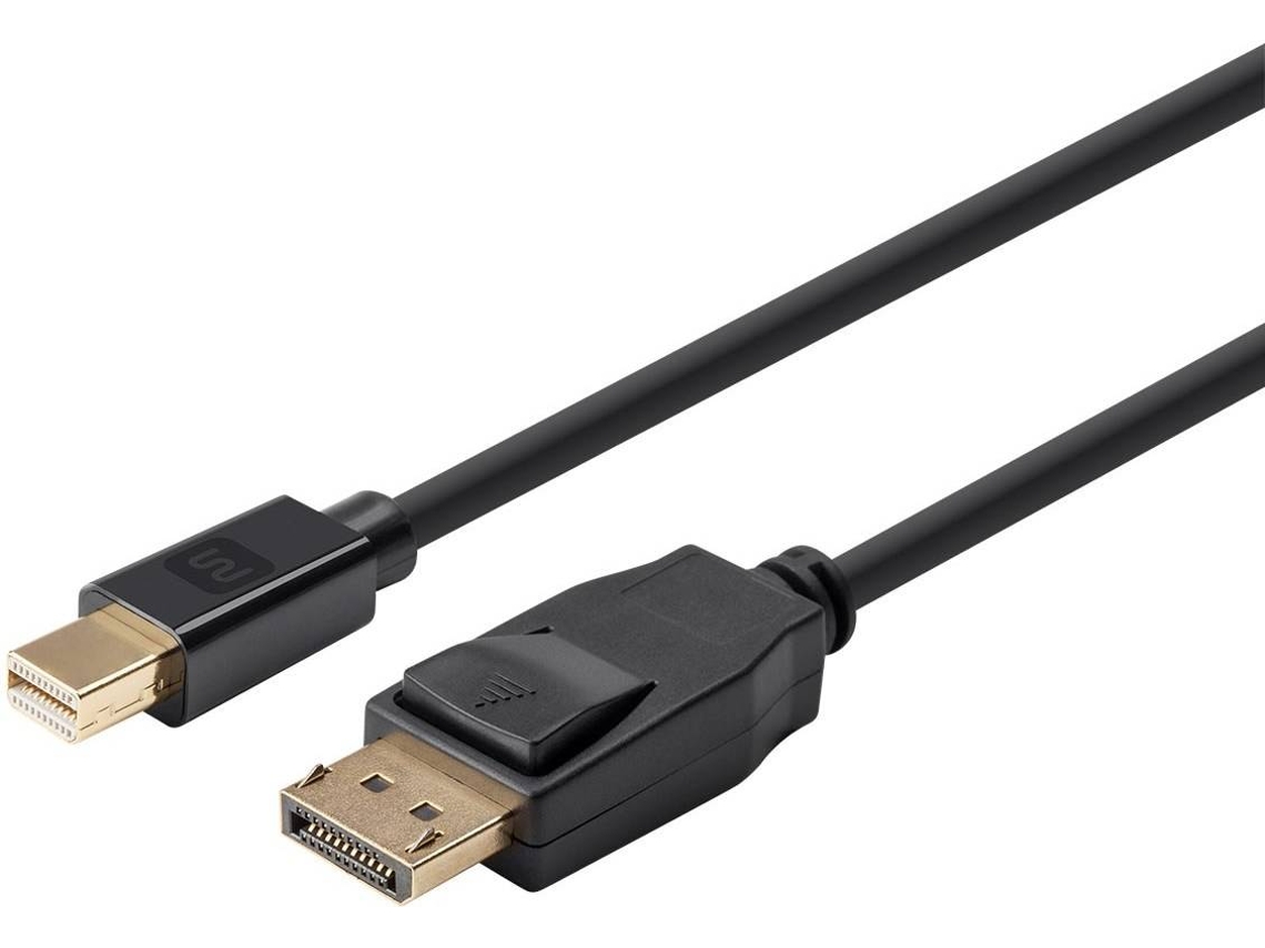 Cabo Mini DisplayPort Macho para DisplayPort Macho (1,8m)