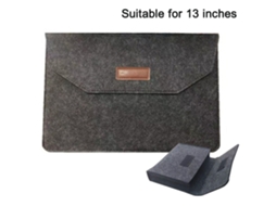 MEOIRUERY Capa Para Laptop Compatível Com Macbook Pro 13/15 Polegadas, Macbook Air, Hp Dell Lenovo, Capa Em Feltro Com Bolsa Extra