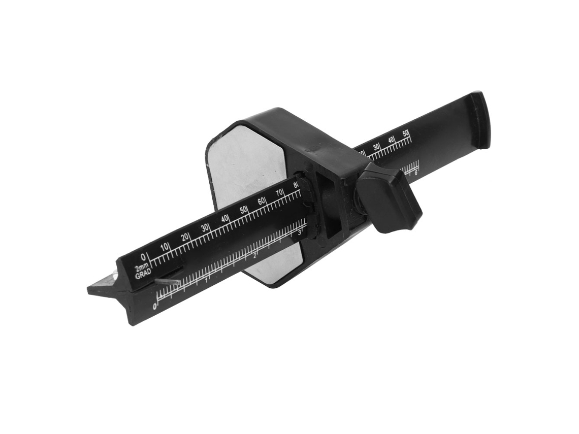 Medidor de marcação paralelo de 0 a 150mm com escala para carpintaria e metal | S/MARCA