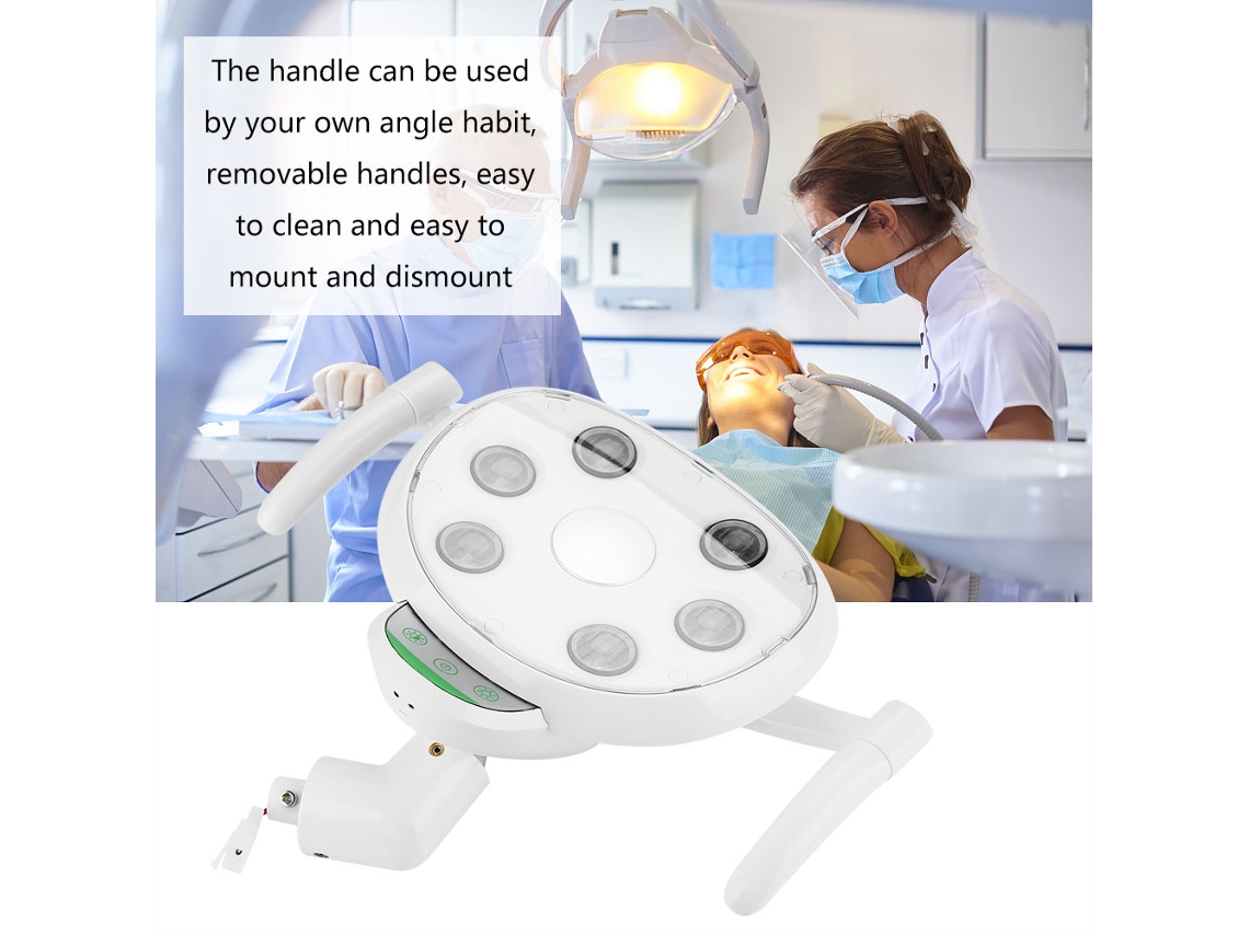 Lâmpada Oral Dental Laxiscreed Ac 12-24v, 6-10w Com 6 Leds, Compatível Com Ledsensor
