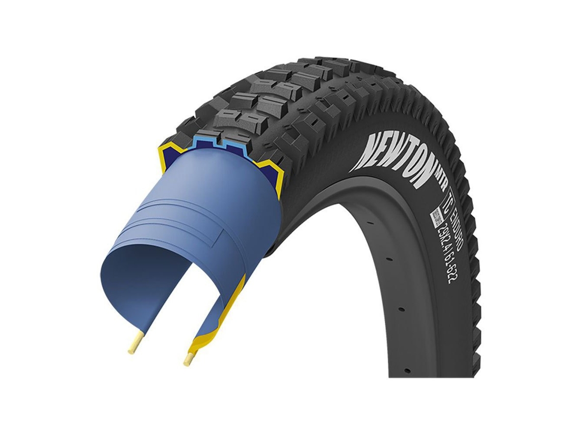 Pneu Mtb Newton Mtr Enduro Tubeless 27.5´´ X 2.40 Preto 27.5´´ X 2.40Goodyear