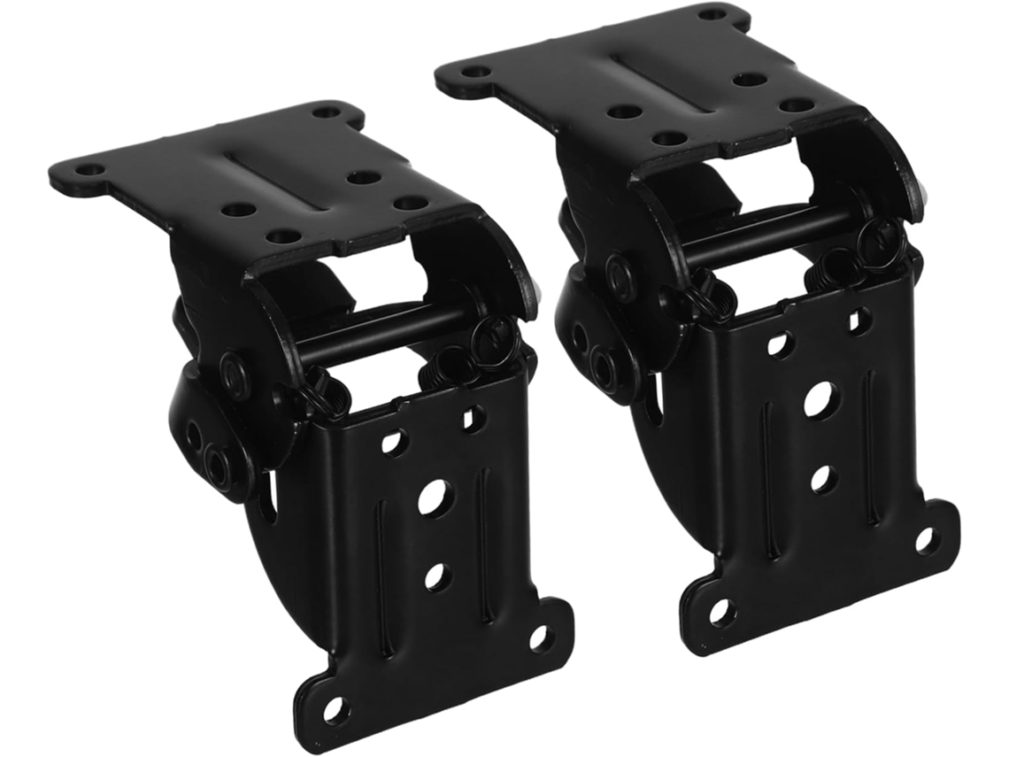 Lurrose Conjunto De 2 Suportes Para Pés Mesa, Com Trava Portas Móveis,