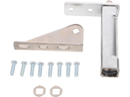 Conjunto De 2 Dobradiças Reposição Para Porta Freezer, Rolamento De Dobradiça Para Porta Geladeira, Aço Inoxidável, Cor
