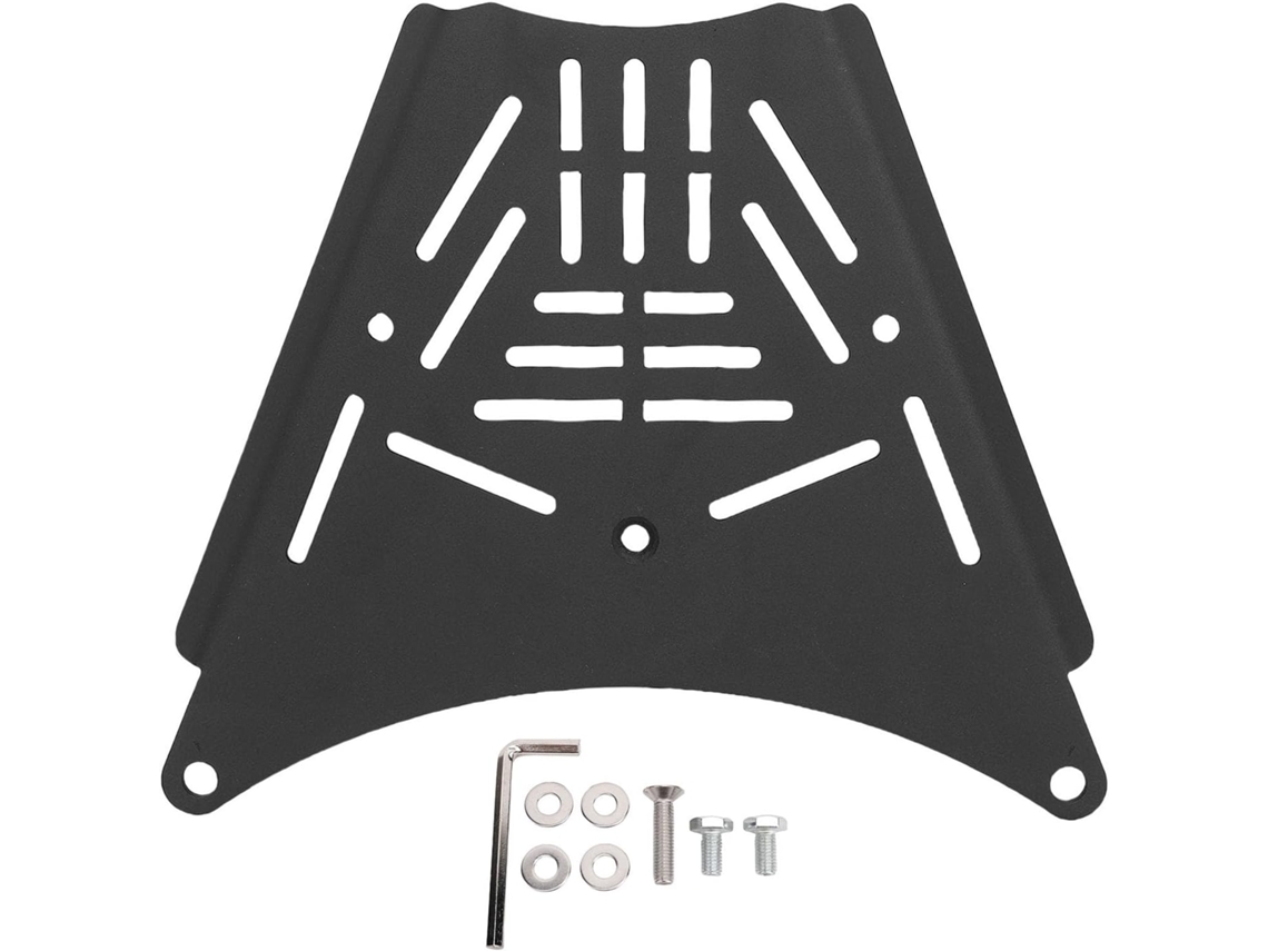 Placa de Suporte para Bagagem Traseira de Moto em Aço Inoxidável Placa de Extensão para Top Case SFUSHOS