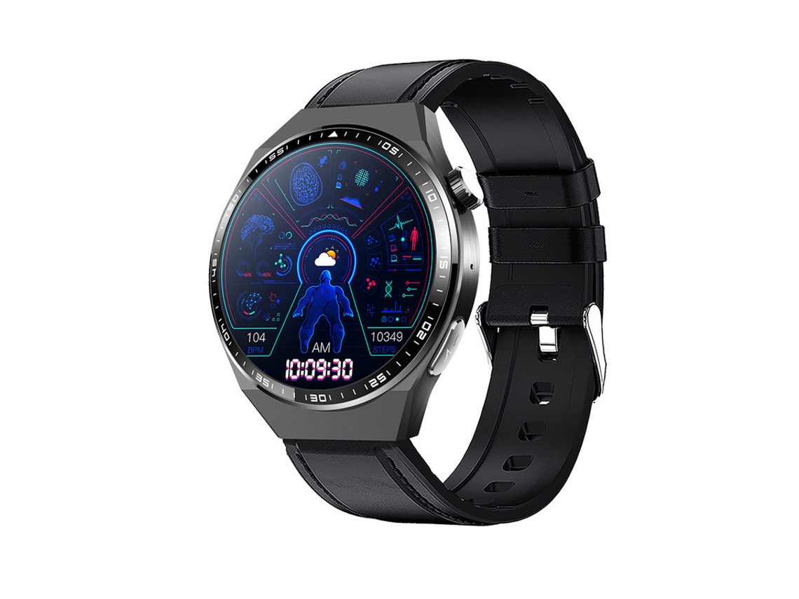 Smartwatch Yizhood F800 1.55 Inch Com Bluetooth Ip67 À Prova De Água 280mah (android E Ios Preto)