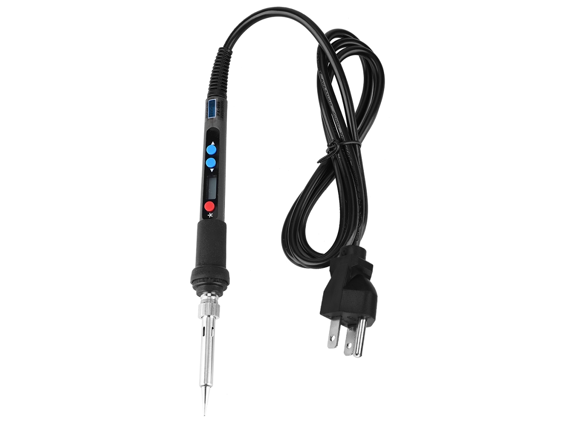 Ferro de soldadura elétrica digital LCD, 90W, ferramenta de solda com temperatura ajustável