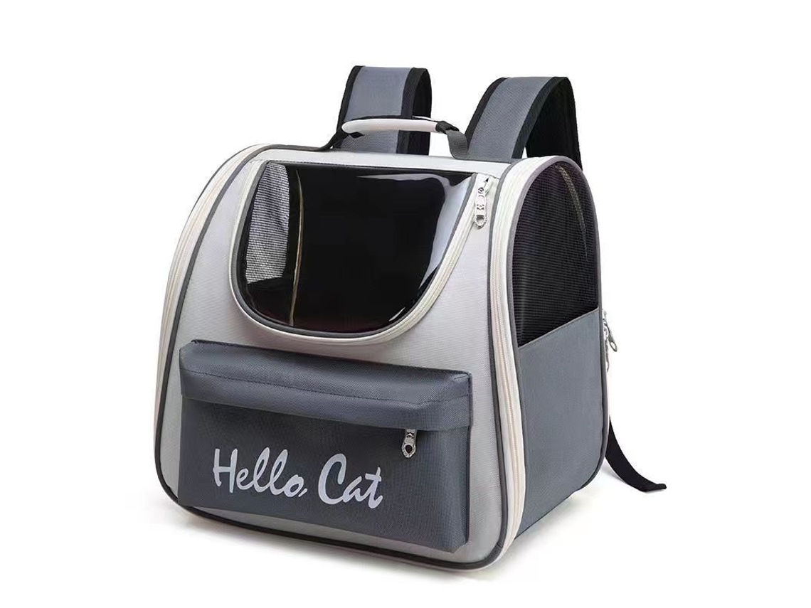 Mochila de Transporte para Animais de Estimação AQUAFORGE até 8 Kg com ventilação e dobrável