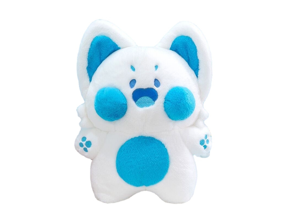 Peluche HXDZFX Rabisco Gato Azul 35 Cm