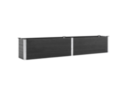 Garden Raised Bed, Garden Raised Beds Vidaxl Cinzeto Wpc (200 X 50 X 54 Cm)