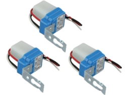 Interruptor Automático De Controle Luz Para Ligar Desligar, Com 3 Sensores Fotoelétricos De 12v 10a Para Iluminação