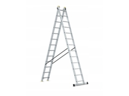Escada de Alumínio 2x13 150kg Multifuncional 2 Partes Awtools
