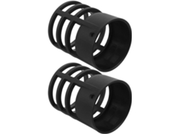 Conjunto De 2 Peças De Capa Plástica Resistente Ao Calor, Fácil Instalação.