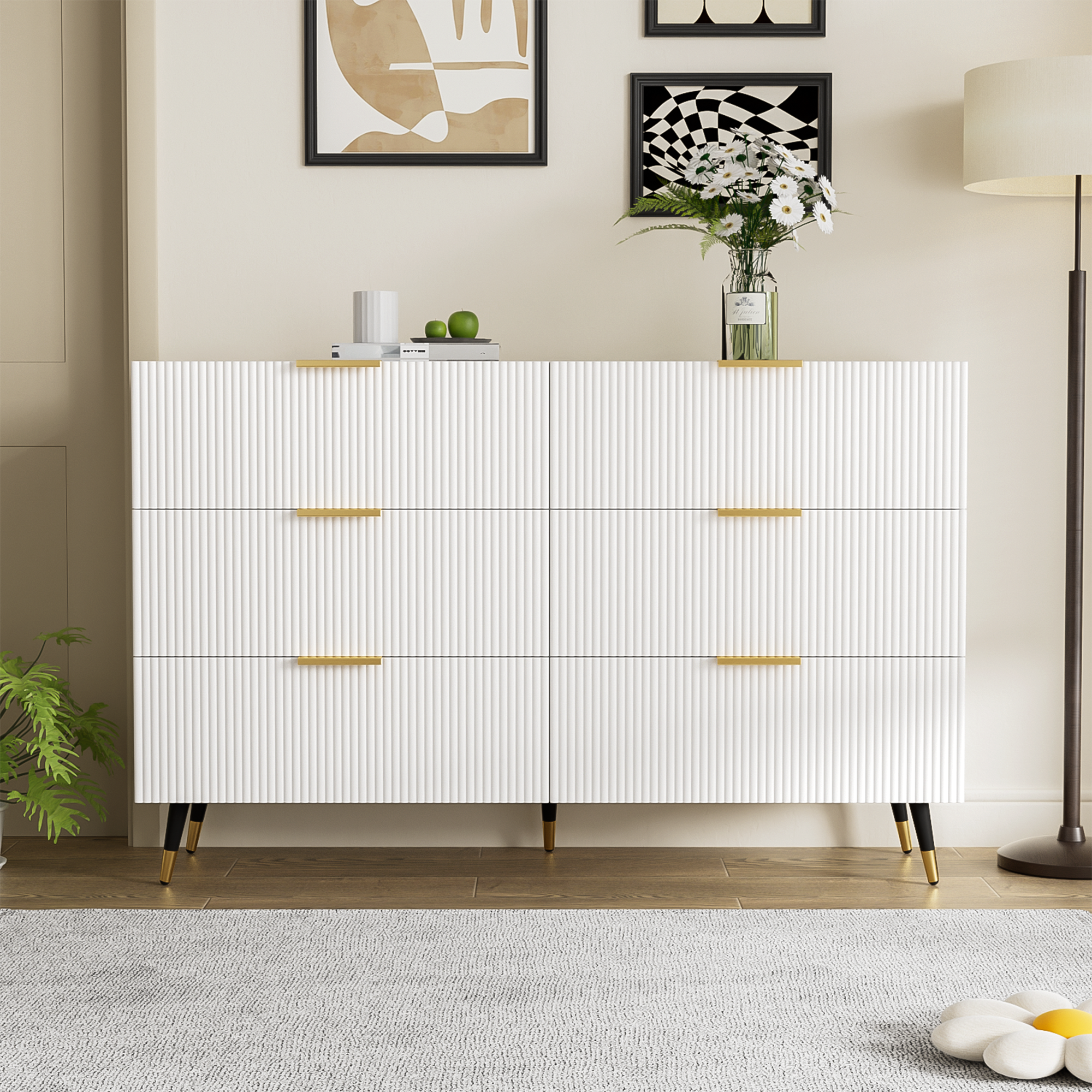 Aparador Moderno E Elegante, Com Amplo Espaço De Armazenamento E Design Sofisticado. Mega Echo Trade Shop