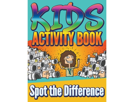 Livro Kids Activity Book Spot The Difference De Marshall Koontz (inglês)