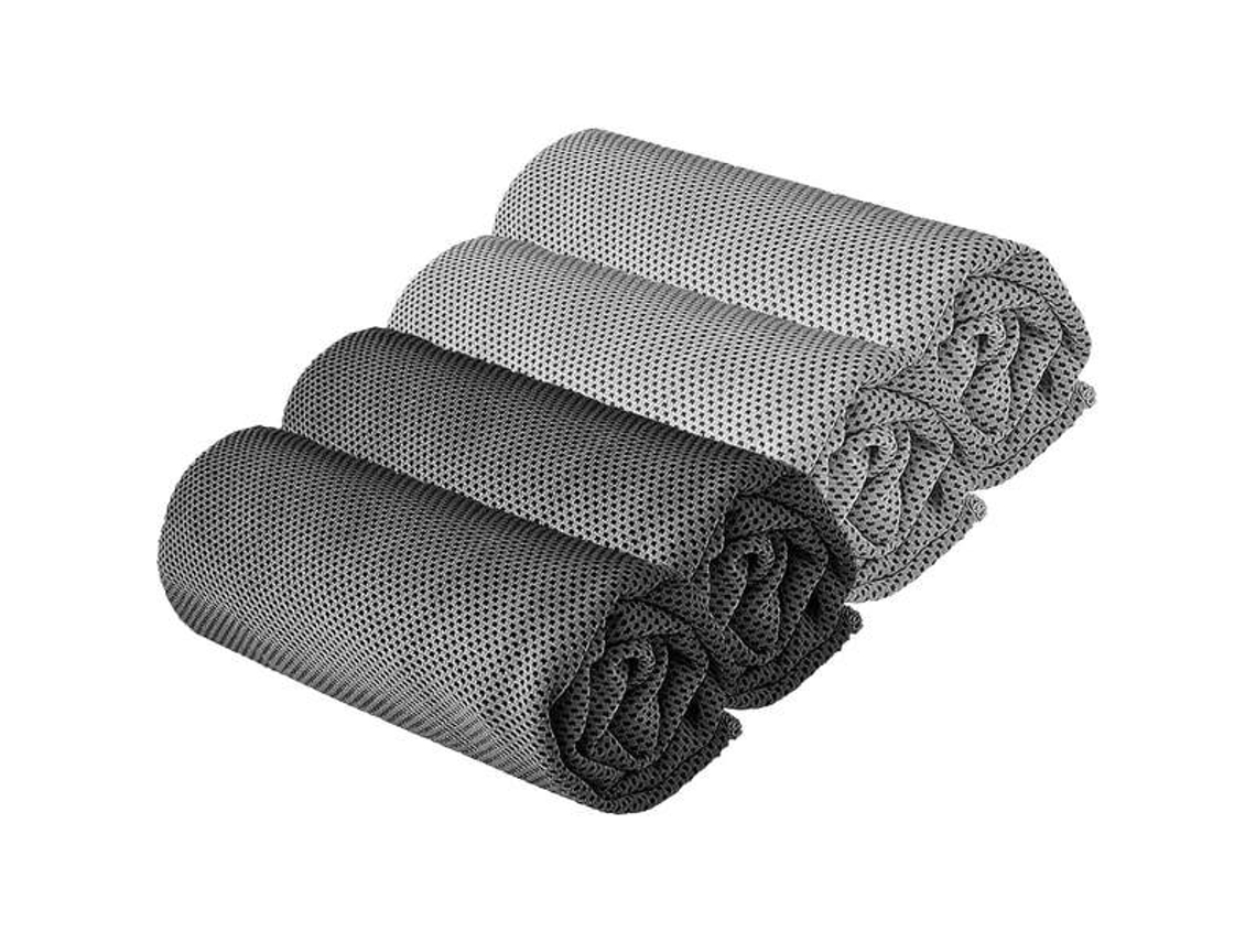 Toalha Refrescante Individual Toalhas Refrescantes Frias para o Pescoço, Microfibra BRILVIBERA (120x30cm)