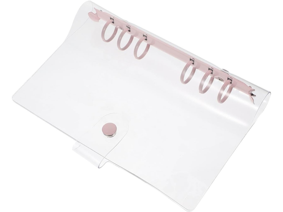 Pasta Transparente Flexível Em Pvc, Protetora De Documentos, Prática E Leve Gokoco