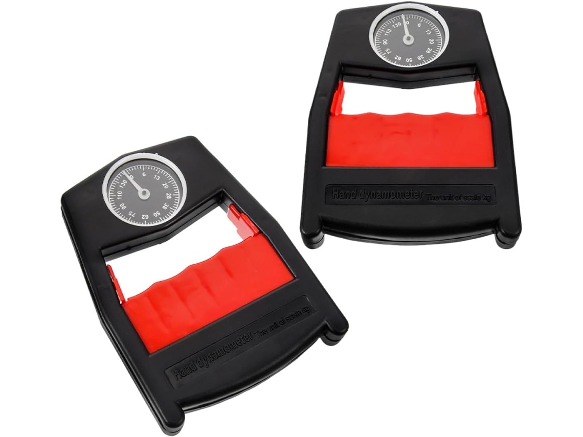 Dinamômetro Mecânico Portátil De Duas Peças, Vermelho, Para