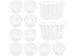 Conjunto De 50 Forminhas De Papel Para Muffins E Cupcakes, Para Assar E Apresentar Sobremesas Em Festas E Eventos