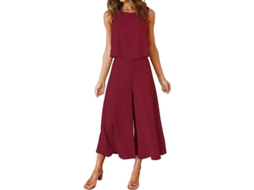 Conjunto de Verão Fasst para Mulher Roylamp, blusa e calças curtas, macacão