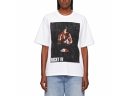 Rockinstone Rocky Movie Binded White White Adult T-shirt Size:xxl