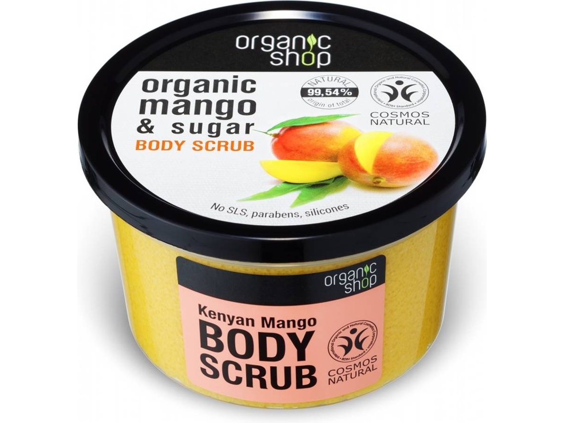 Esfoliante Corporal ORGANIC SHOP Grosso De Manga Do Quênia (250 ml)