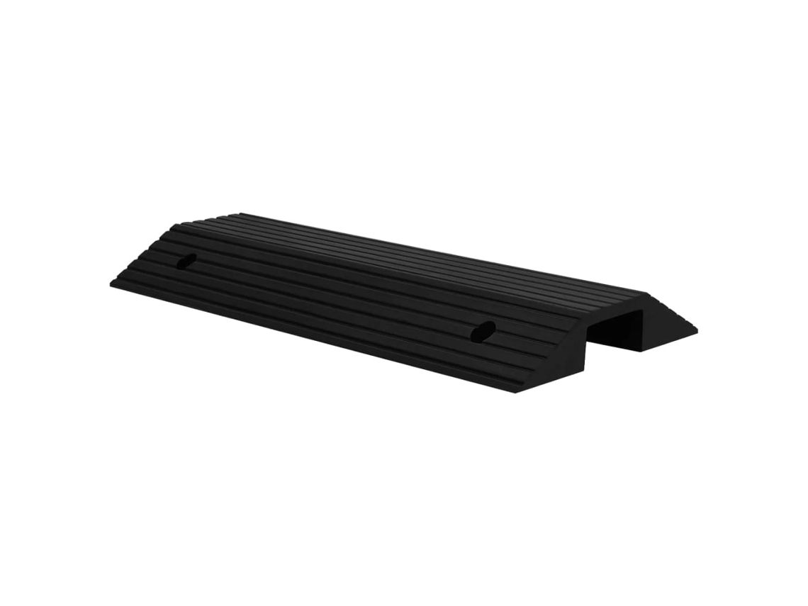 Vidaxl Rampa De Acesso Em Ponte 80x40x8 Cm Borracha