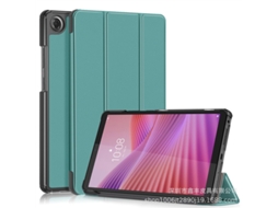 Capa Para Tablet Lurelia, Para Lenovo Tab One/ Tab K9 De 8,7" (modelo 2025, Verde Menta, Dobrável Com Suporte