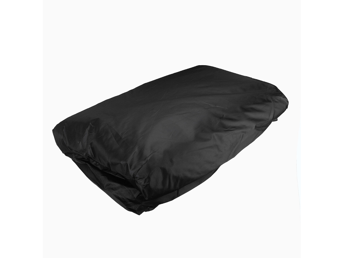 Capa para carro completa M-preta, impermeável, proteção solar, contra chuva, calor, poeira e raios UV 190t