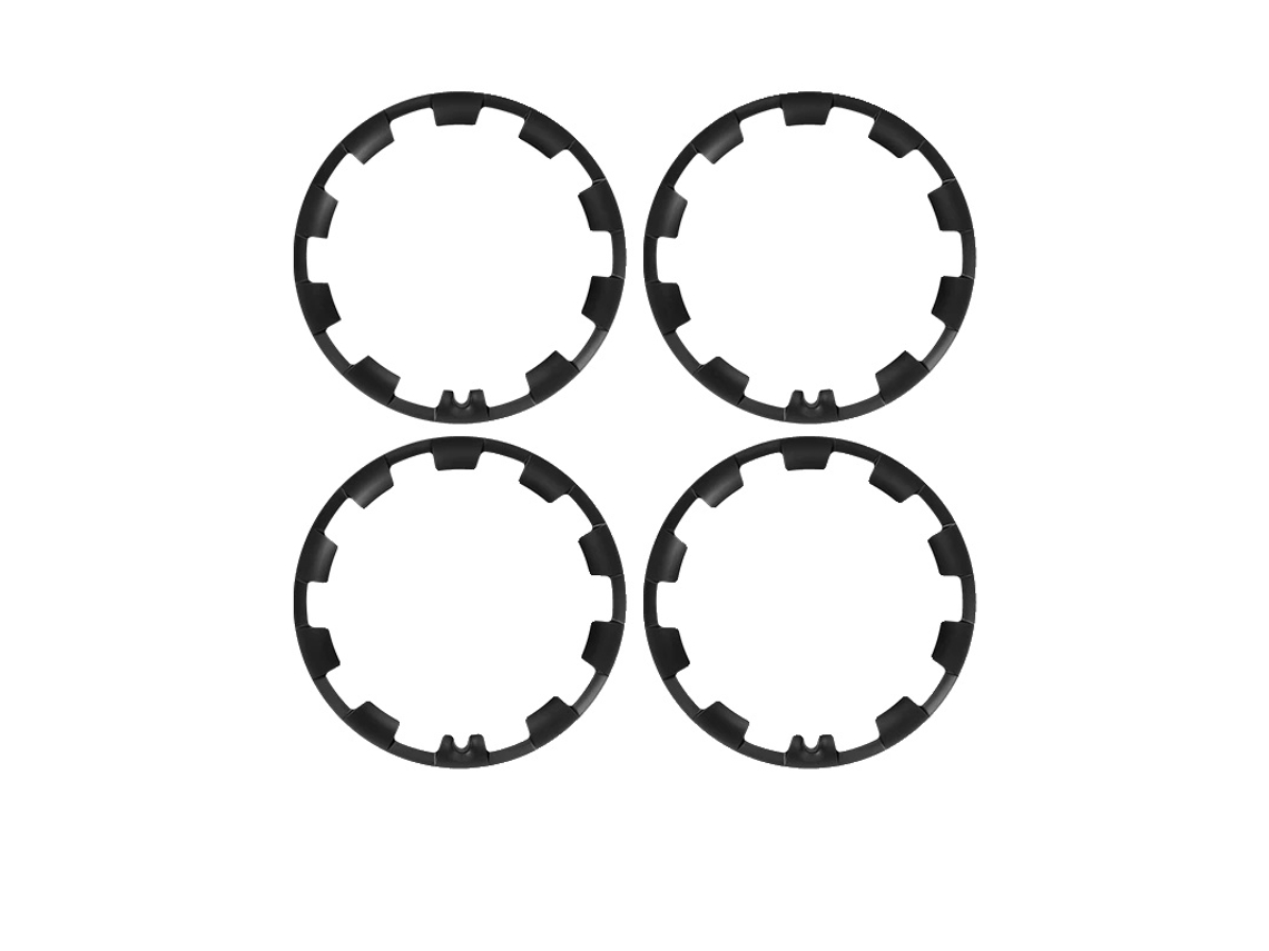 Capa De Roda, Serve Para Aros De 20 Polegadas, Cobertura Completa Do Aro, Preto Fosco 4pcs, Tesla, Modelo Y 20polegadas