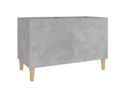 Record Cabinet, Record Cabinets Vidaxl Cinzeto Madeira Processada (n/a)