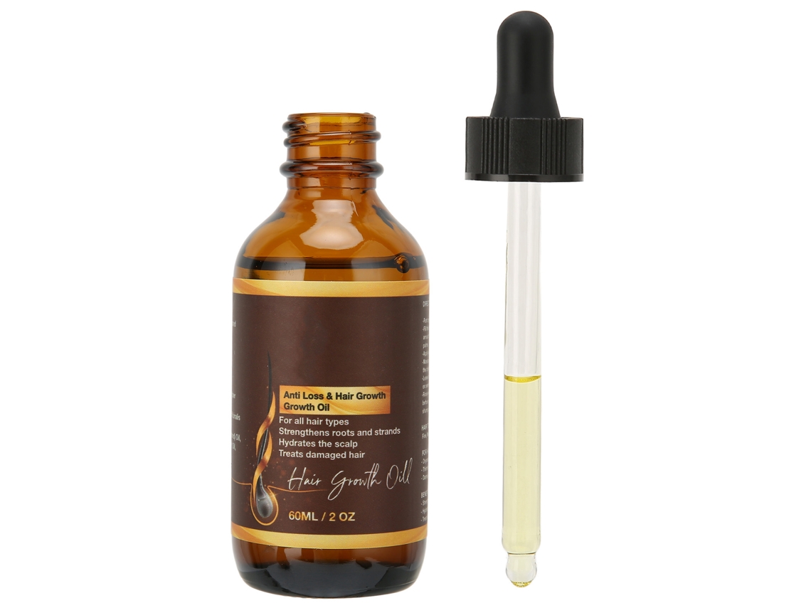 Óleo Essencial De Cuidado Capilar Nutritivo Fortalecedor Reparo Tratamento Contra Queda E Crescimento De Cabelo 60ml