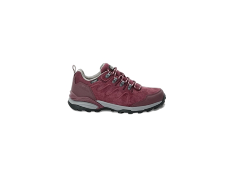 Botas de Mulher para Caminhada JACK WOLFSKIN Baixas Refugiotexapore Low Castanho (39.5)