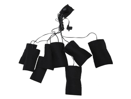 Almofada Elétrica ATYHAO Usb Almofada de Aquecimento Elétrico Tecido 3 Velocidades À Prova D'Água Roupas Colete Almofadas Jaqueta
