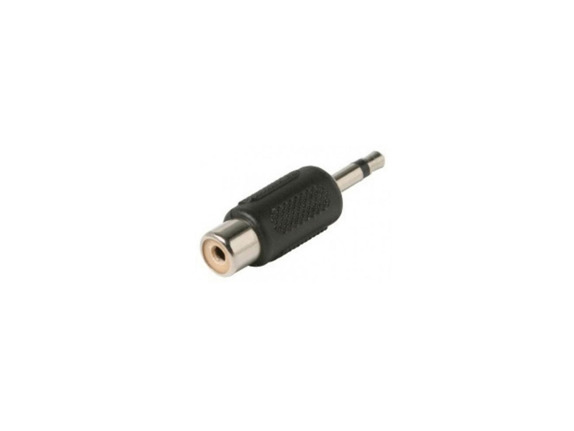 Ficha Adaptadora Jack 3.5Mm Macho Mono / Rca Fêmea