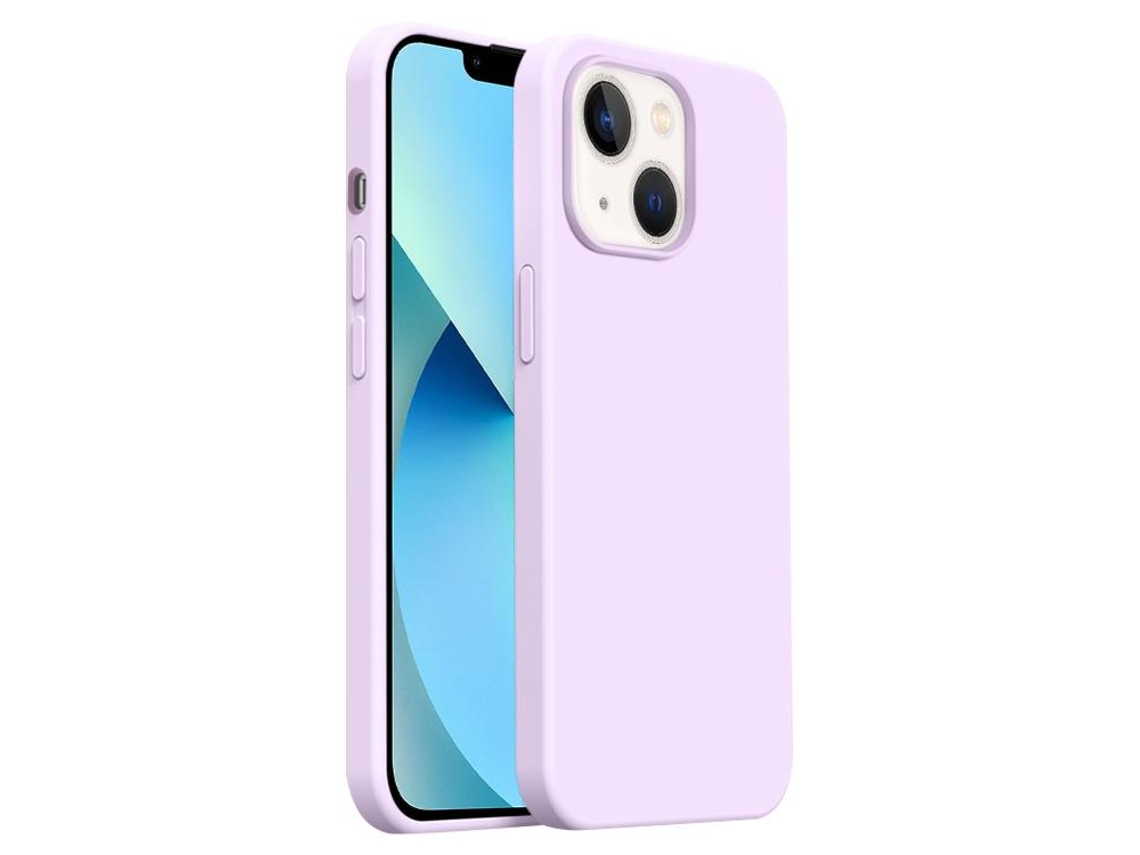 Capa De Silicone Líquido Ultra Fina Para Iphone 13 - Cobertura Total - Magsafe