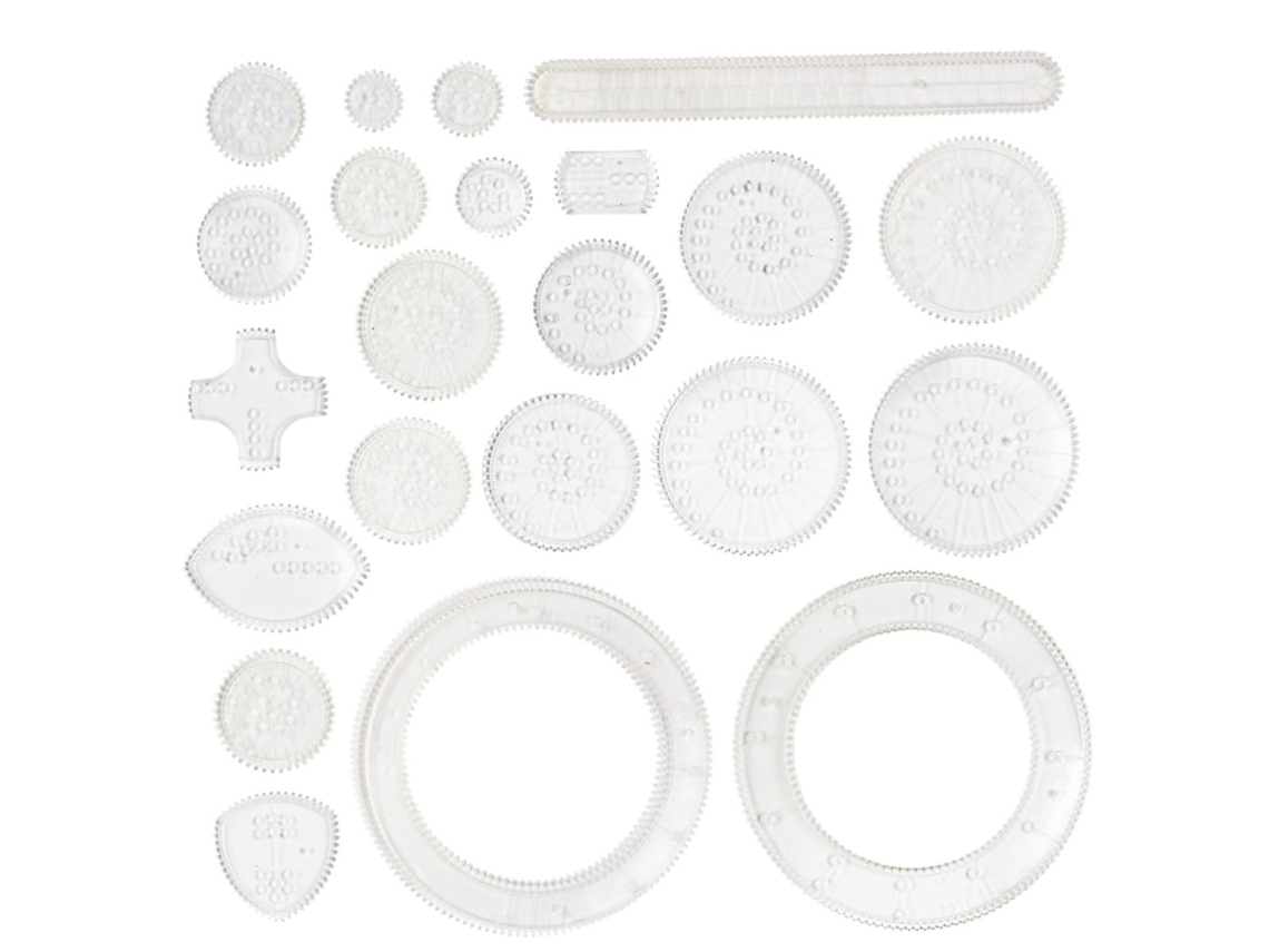 Conjunto De Desenho E Pintura Em Plástico, Prático E Fácil De Usar, Com 22 Peças, Ideal Para Entusiastas E Designers