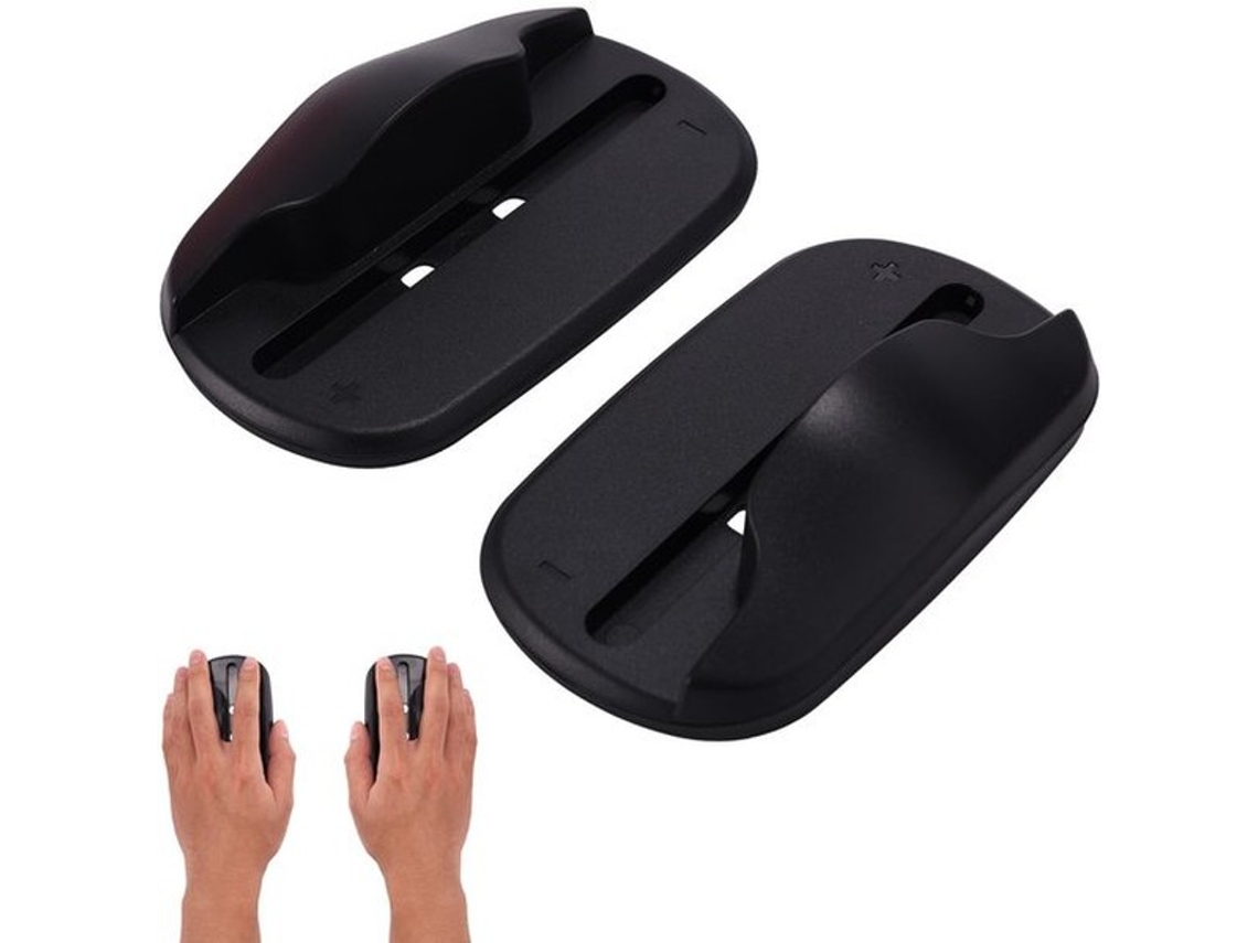 Grip De Mão Para Switch 2 Com Base De Rato Preto