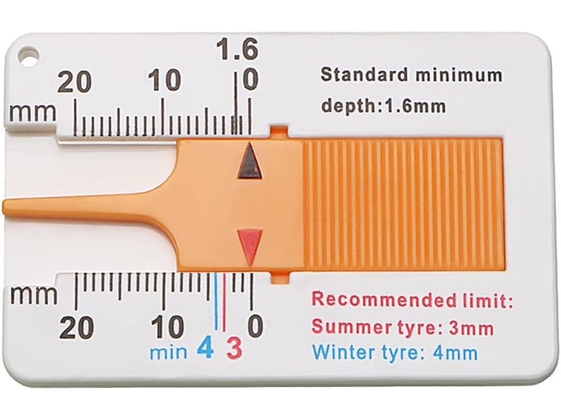 Medidor Profundidade Sulco Pneus 0-20mm