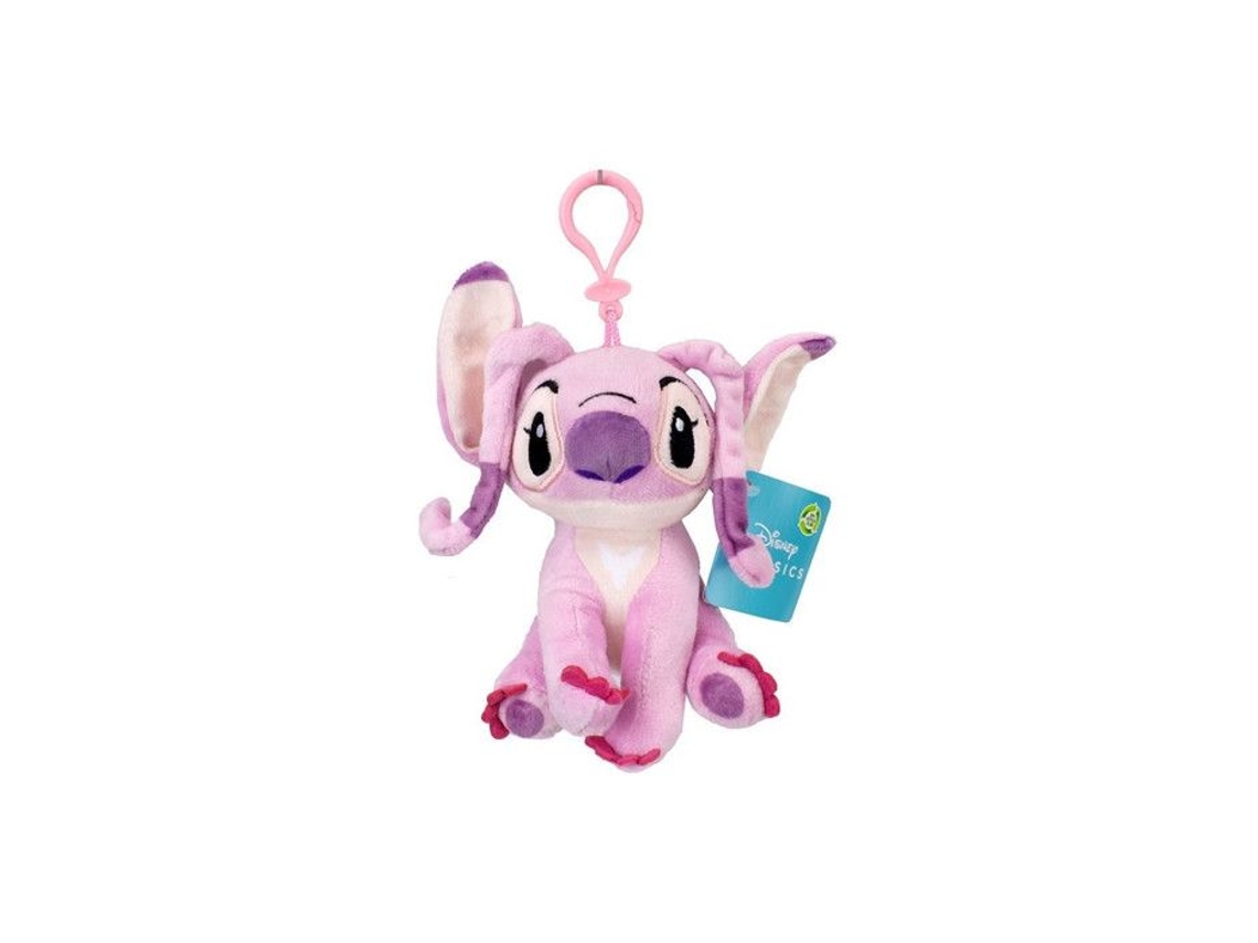Pelúcia Anjo Disney 14 cm Rosa Lilo e Stitch